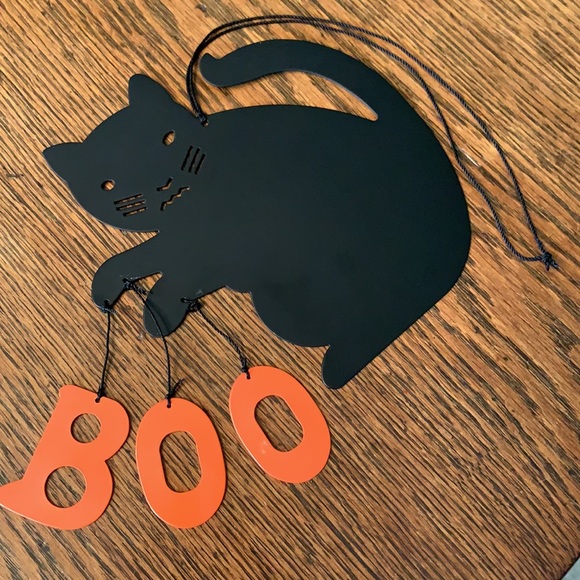 Black Cat Boo-To-You Wind Chimes - Picture 4 of 9